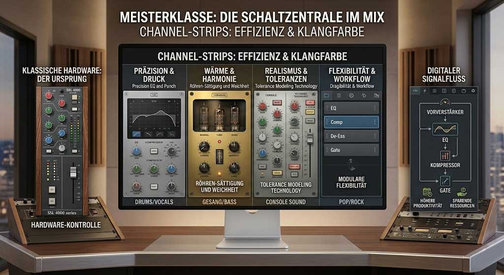 Die Schaltzentrale im Mix