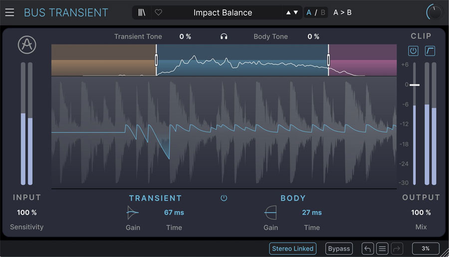 Arturia Bus TRANSIENT