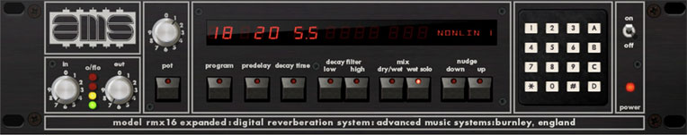 Universal Audio AMS RMX16 Expanded Digital Reverb