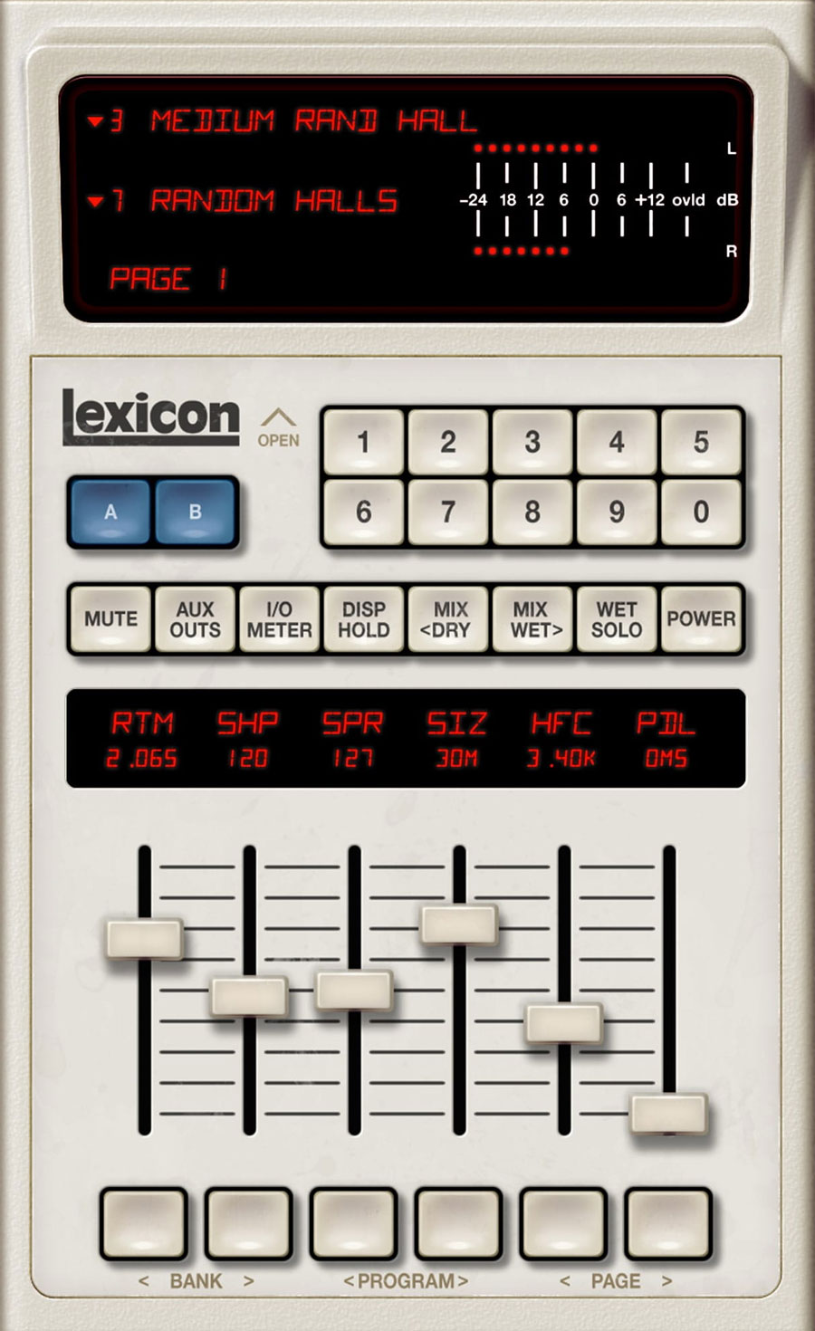 Universal Audio Lexicon 480L Digital Reverb