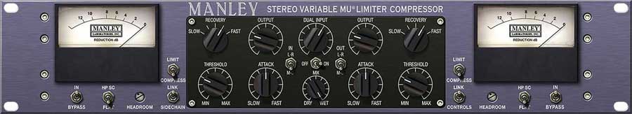 Universal Audio Manley Variable Mu Limiter Compressor