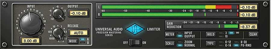 universal audio precision limiter