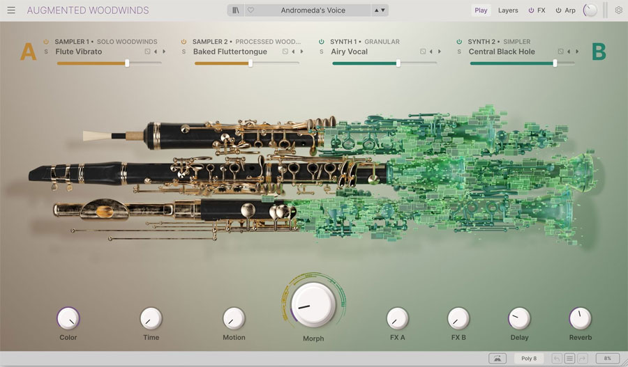 Arturia Augmented Woodwinds