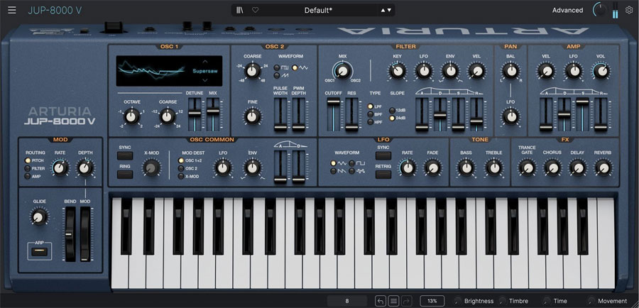 Arturia Jup 8000 V