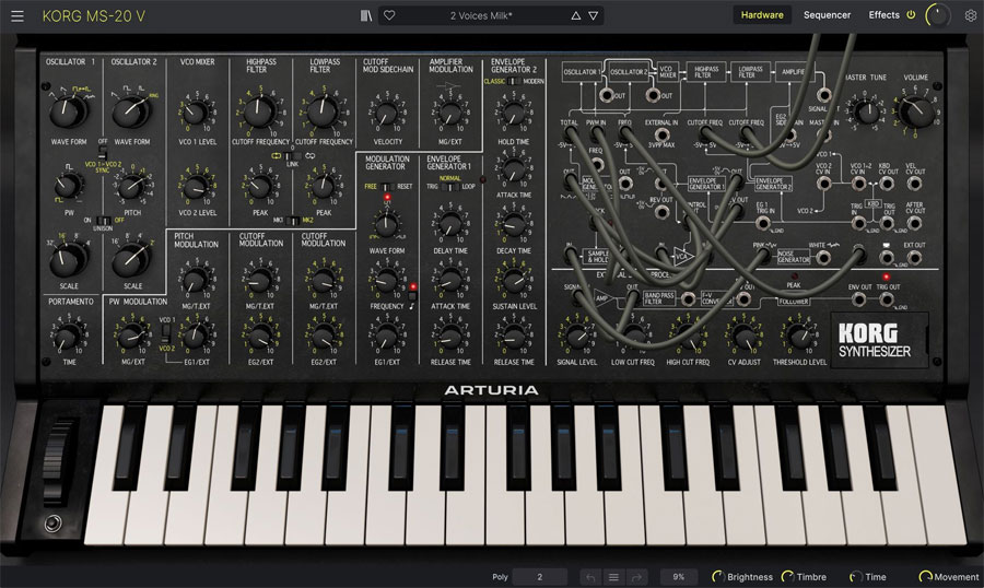 Arturia Korg MS 20 V