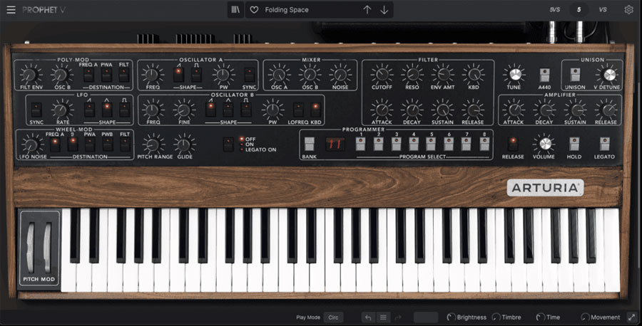 Arturia Prophet 5 V
