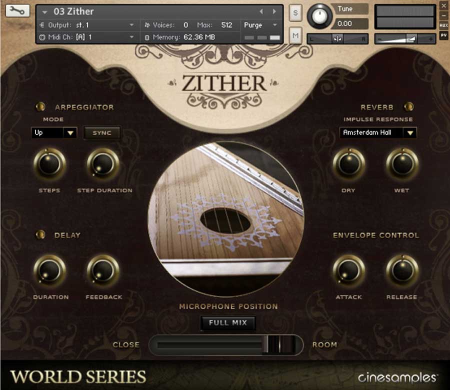 Cinesamples Dulcimer and Zither