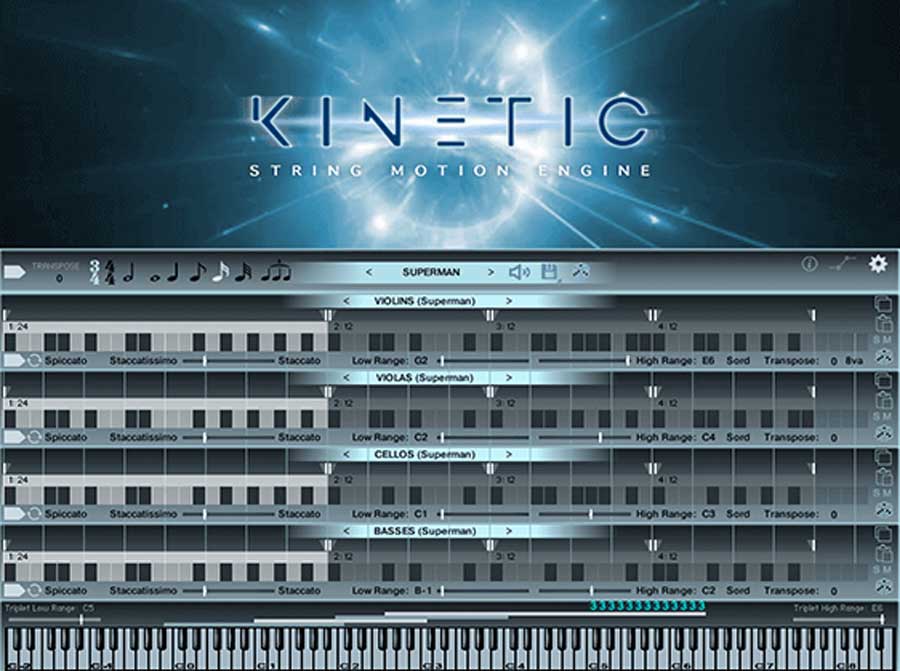 Kirk Hunter Kinetic String Motion Engine