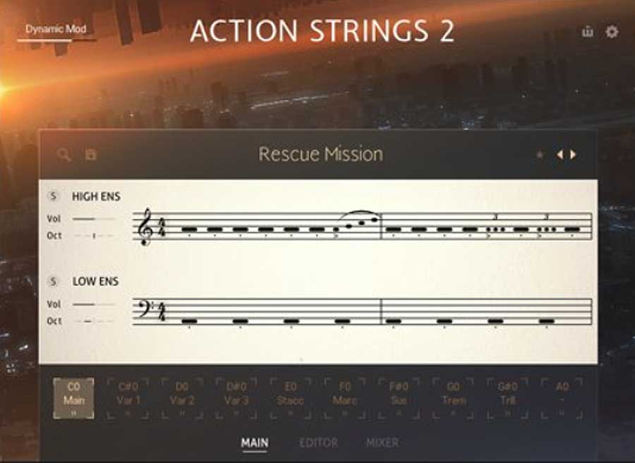 NI Action Strings 2