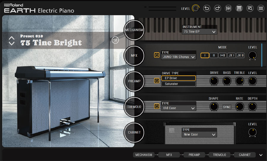 Roland Music Earth Electric Piano