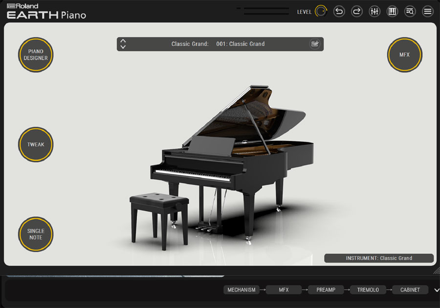 Roland Music Earth Piano