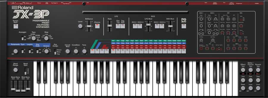Roland cloud JX 3P
