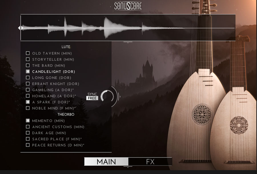 Sonuscore Medieval Phrases Lute and Theorbo