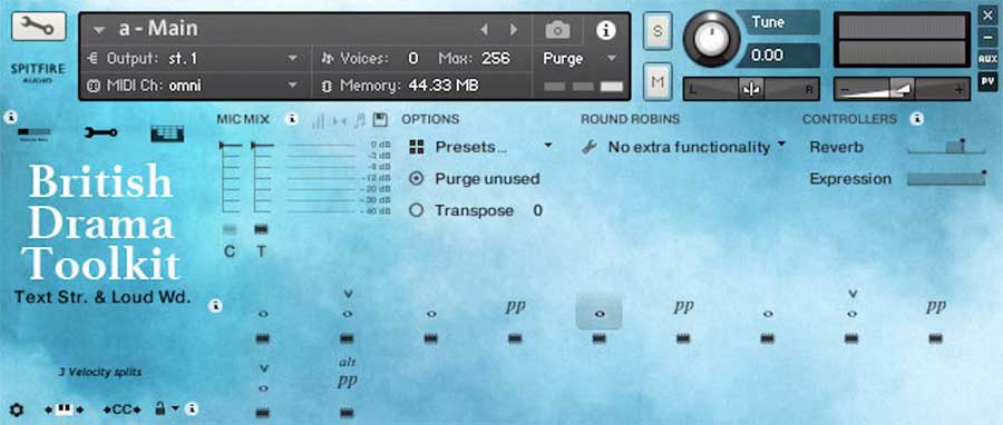 Spitfire Audio British Drama Toolkit