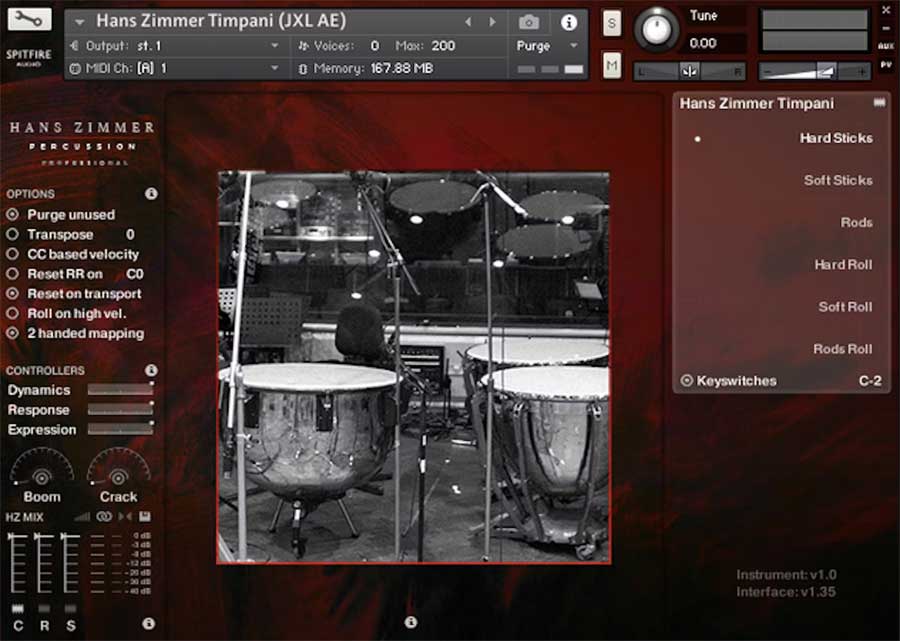 Spitfire Audio Hans Zimmer Percussion Professional