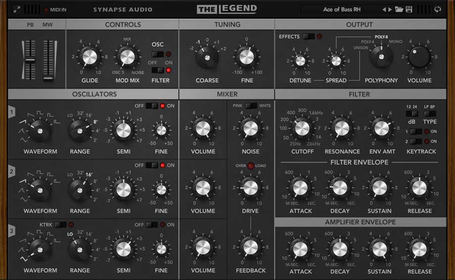 Synapse Audio Software The Legend