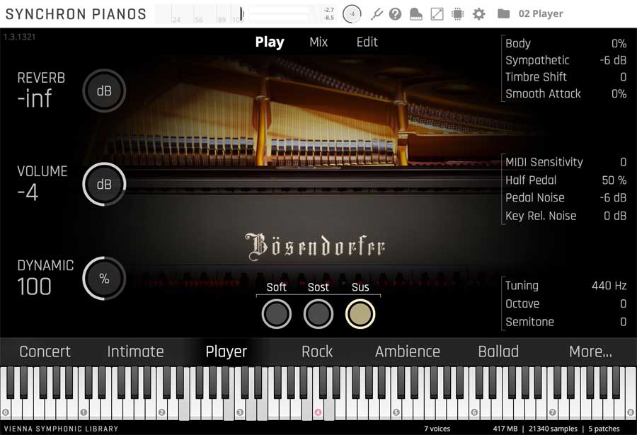 Vienna Symphonic Library Studio Boesendorfer Imperial