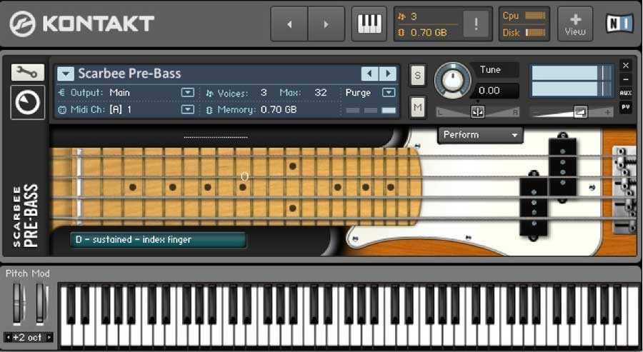 native instruments Scarbee Pre Bass