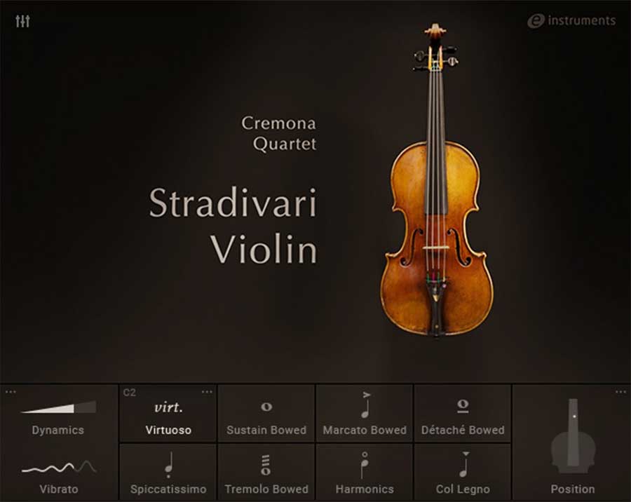 native instruments Stradivari Violin