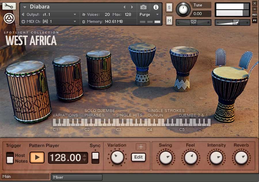 native instruments West Africa